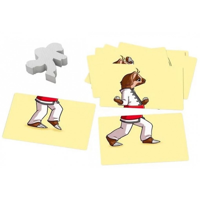 HABA Lazy Kung Fu Gesellschaftsspiel – Bewegungs- & Memoryspiel Für Kinder Ab 4 Jahre, 2-6 Spieler