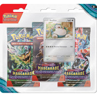 Pack de 3 boosters Pokémon - EV06 – Mascarade Crépusculaire