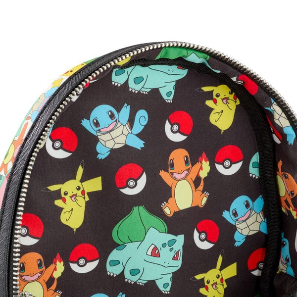 Loungefly Pokémon Kanto Starters Backpack