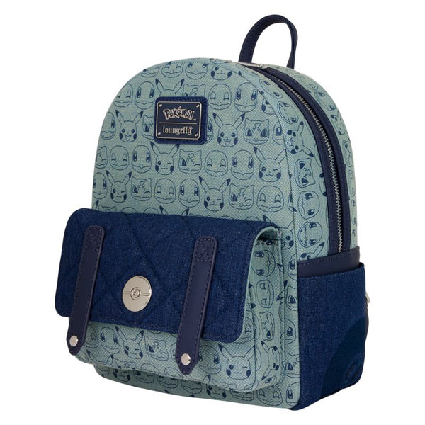 Sac à dos Loungefly - Pokémon denim édition