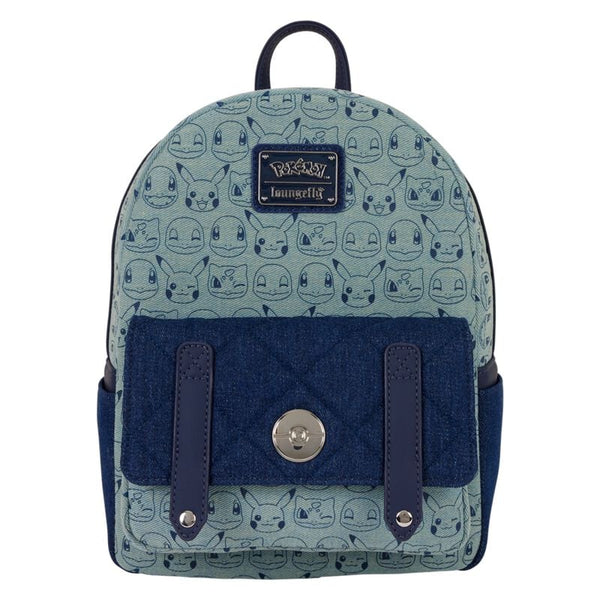 Sac à dos Loungefly - Pokémon denim édition