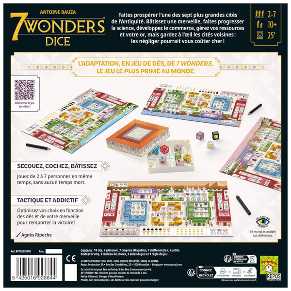 7 Wonders Dice