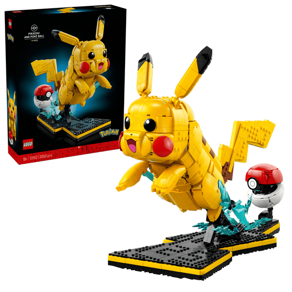 Lego 72152 Pokémon - Pikachu et Pokéball