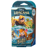 Lorcana - Deck de Démarrage La Mer Azurite - Go Go Tamago et Gadget