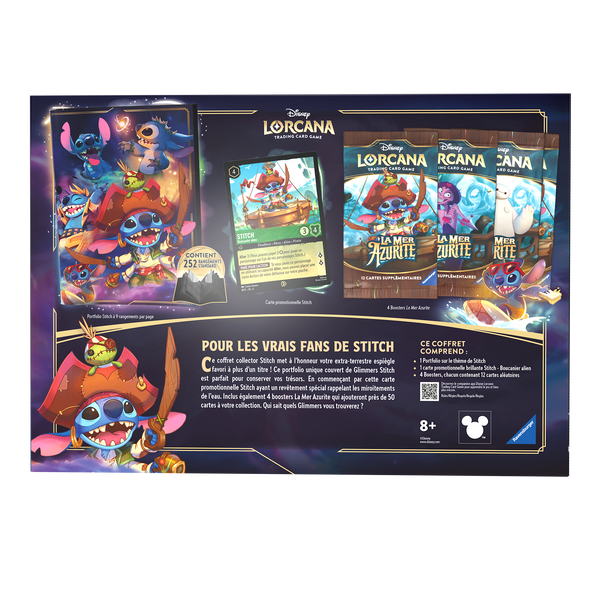 Lorcana - Coffret Collector Stitch - La Mer Azurite