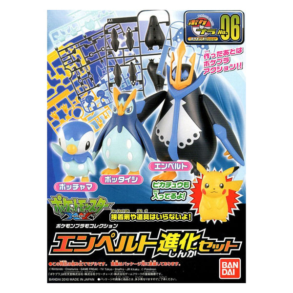 Pokémon Pokepla 06 Tiplouf Evolution Set