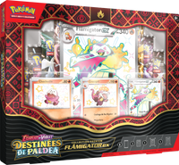Coffret Pokémon Collection Premium - EV4.5 Destinées de Paldea - Flâmigator Ex