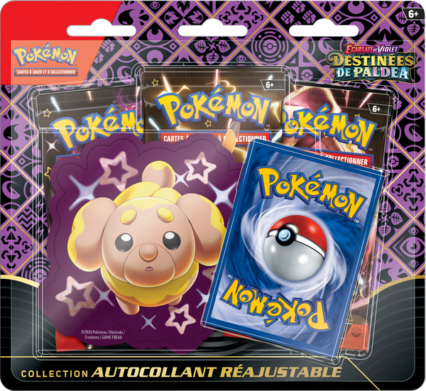 Pack de 3 boosters Pokémon - EV4.5 – Destinées de Paldea