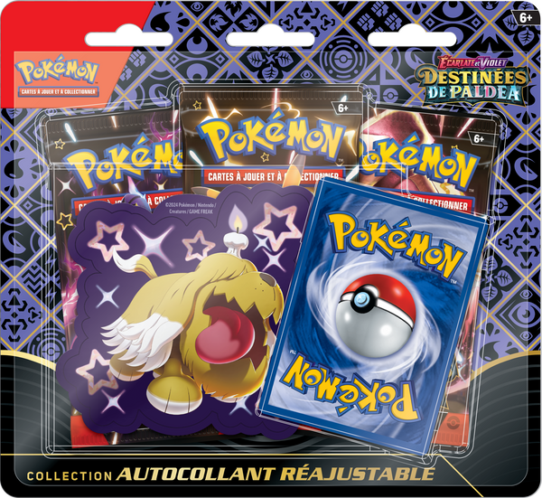 Pack de 3 boosters Pokémon - EV4.5 – Destinées de Paldea