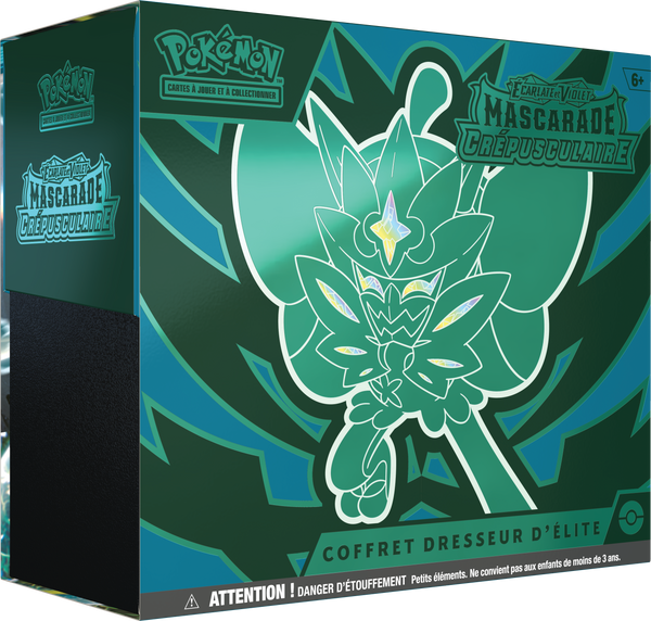 Coffret Pokémon Elite Trainer Box EV06 Mascarade Crépusculaire