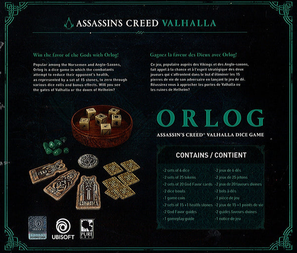 ORLOG : le jeu de Dès Valhalla Assassin's Creed