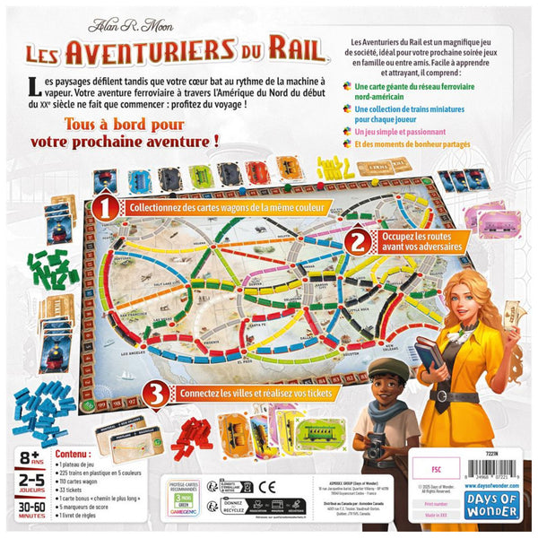 Les Aventuriers du Rail USA