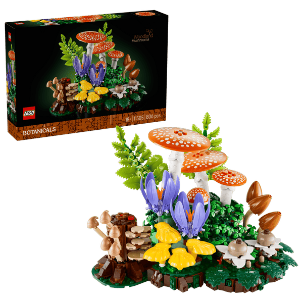 Lego Botanicals 11505 Les champignons des bois