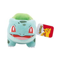 Peluche Bulbizarre Yeux ouvert Pokémon 20cm