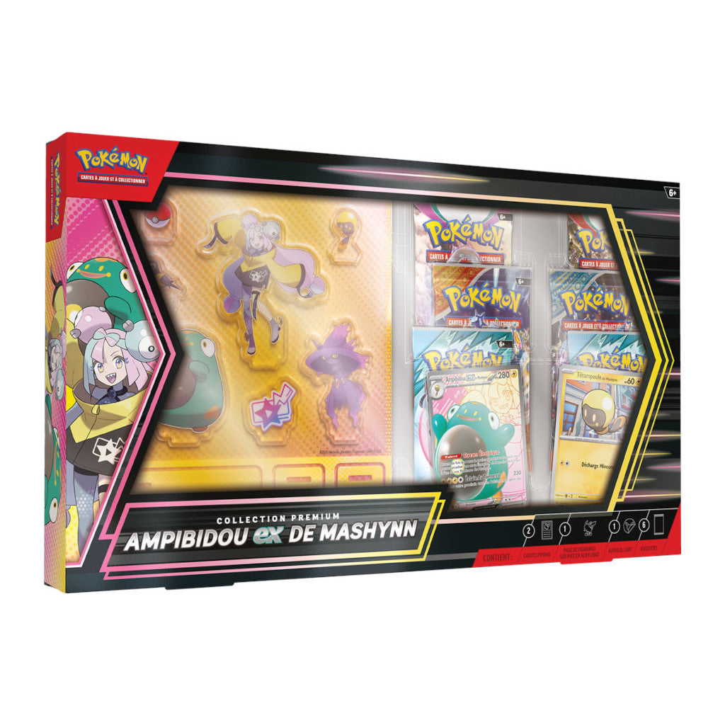 Coffret Ampibidou‑ex de Mashynn – Promo + 6 Boosters – Hunters Quest