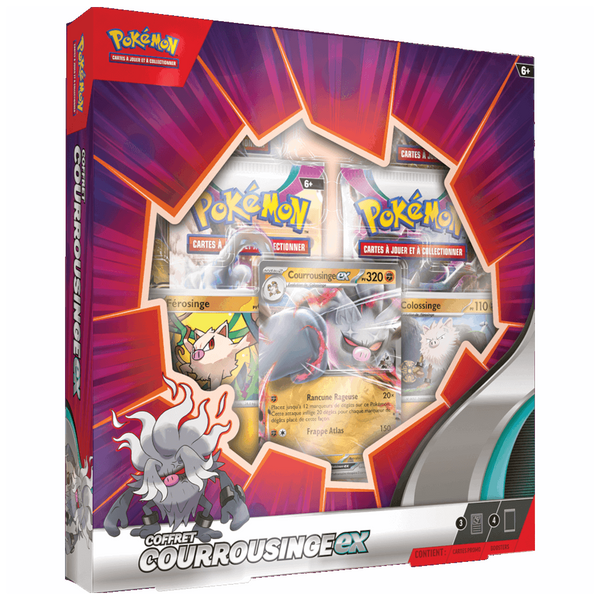 Pokémon : Coffret Courroussinge-ex