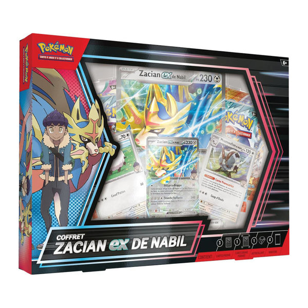 Pokémon - Coffret Zacian Ex de Nabil
