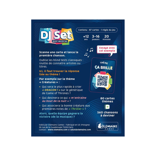 DJ Set Quiz Musical
