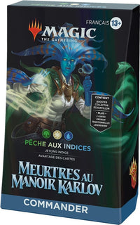 Magic the gathering : Deck Commander Meurtres au Manoir Karlov : Pêche aux Indices