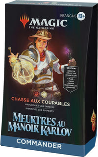 Magic the gathering : Deck Commander Meurtres au Manoir Karlov : Chasse aux Coupables