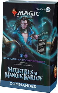 Magic the gathering : Deck Commander Meurtres au Manoir Karlov : Revenants en Reconnaissance