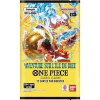 One Piece Card Game - Booster OP15 - Aventure sur l'Île de Dieu