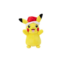 Peluche Pikachu de Noêl Pokémon 20cm