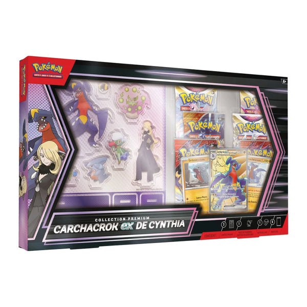 Pokémon - Coffret Collection Premium Carchacrok-ex de Cynthia