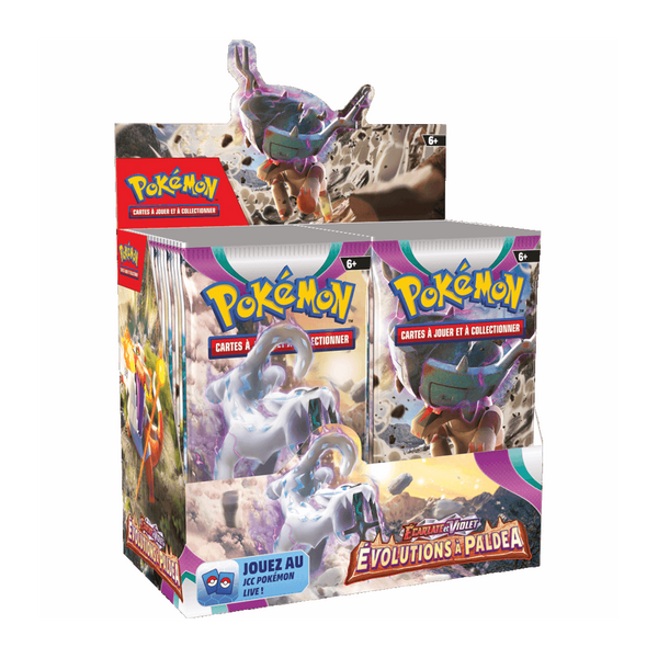Display Pokémon EV02 - Évolutions à Paldea