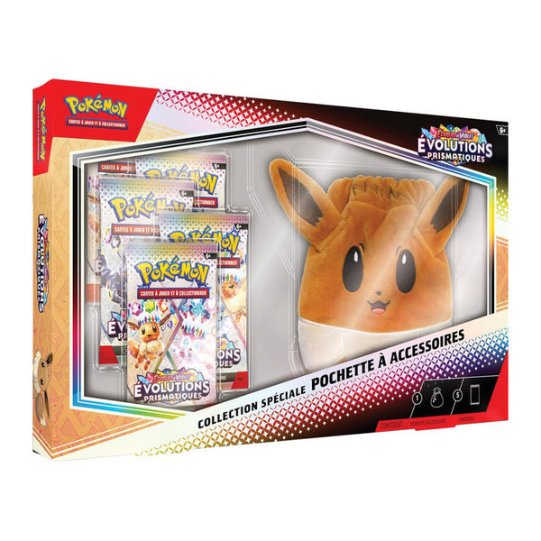 Pokémon : Coffret EV8.5 - Evoli Collection Spéciale accessoires