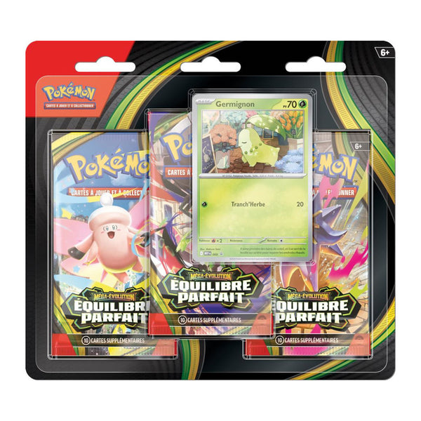 Pokémon ME03 : Equilibre Parfait- Pack 3 Boosters