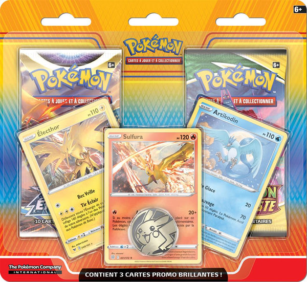 Pokémon : Pack 2 boosters Janvier 2023