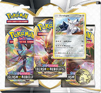 Pack de 3 boosters Pokémon - EB02 Clash des Rebelles
