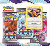 Pack de 3 boosters Pokémon - EB06 Règne de Glace