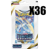 Carton de 36 Boosters Pokémon : EB12 Tempêtes Argentée