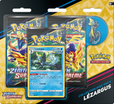 Pack de 3 boosters Pokémon - EB12.5 Zénith Suprême Lézargus