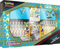 Pokémon Coffret Premium avec Figurine EB12.5 Zénith Suprême Zacian Chromatique