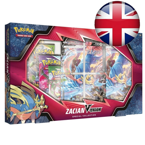 Pokémon : Coffret Collection Spéciale Zacian V Union [Version Anglaise]