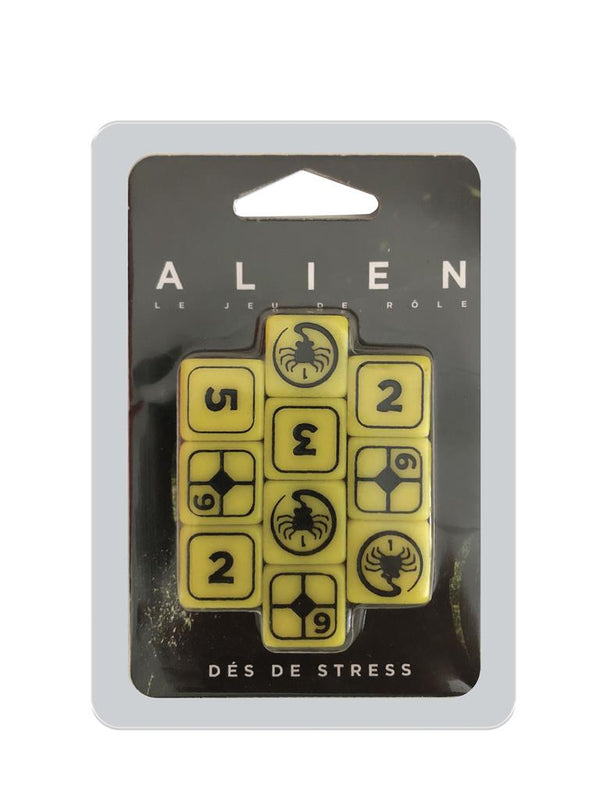 Alien, le Jeu de Rôle : Dés de Stress