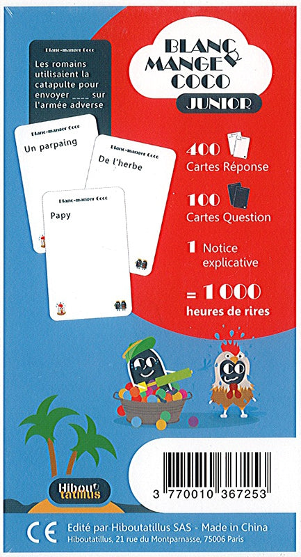 Blanc Manger Coco Junior 2 - La Poule Mouillée