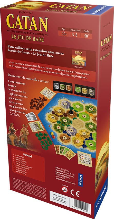 Extension Catan 5/6 joueurs