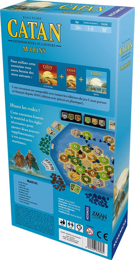 Extension Catan Marins 5/6 joueurs