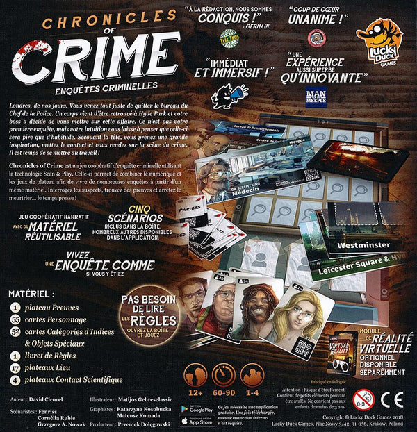 Chronicles Of Crime - Enquêtes Criminelles