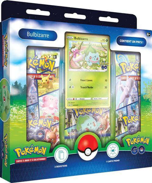 Pokémon Coffret Pin's "Pokémon Go" [ Version Anglaise ]