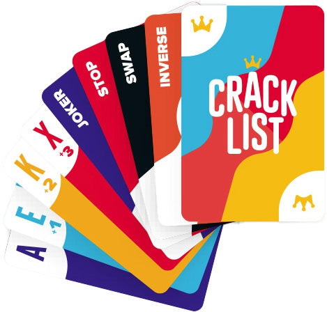Jeu d'ambiance Crack List Le p'tit bac dans un jeu de cartes - Jeux  d'ambiance - Achat & prix