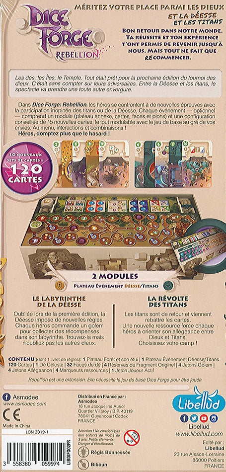 Extension Dice Forge : Rébellion