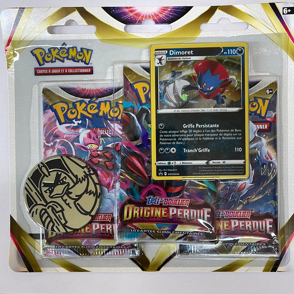 Pack de 3 boosters Pokémon - EB11 Origine perdue