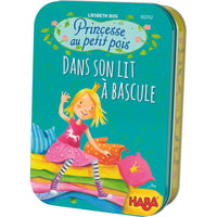 Princesse au petit pois Dans son lit à bascule