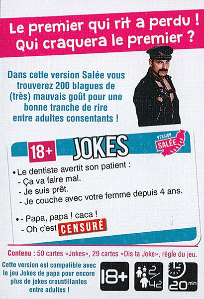 JOKES DE PAPA - RÉÉDITION (FRANÇAIS JOKES DE PAPA - RÉÉDITION (FRANÇAIS