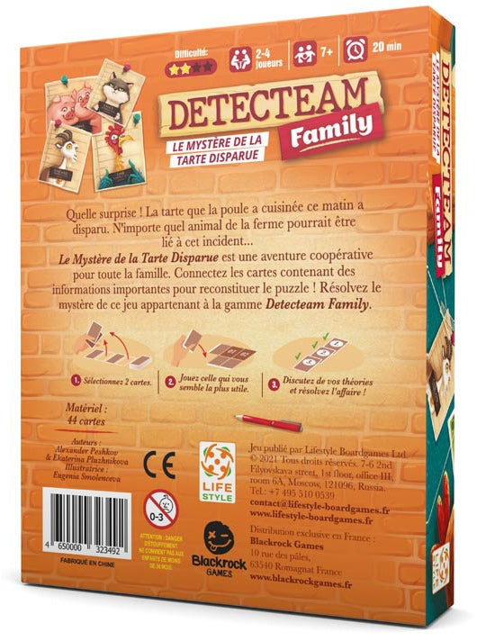 Le Mystère de la Tarte Disparue (Detecteam Family)